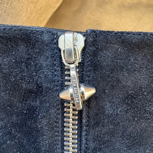 PHILIPP PLEIN Shoes Ankle Boots Black Suede Studded Heels EU 40 / US 9 $1500 - Picture 11 of 13